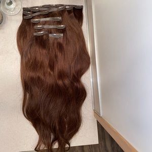 18in 180 gram FoxyLocks human hair extensions